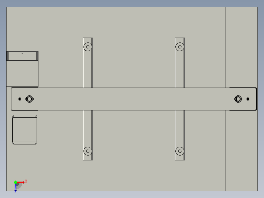 瓦楞纸箱耐压强度测试机俯视缩略图