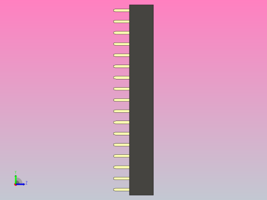 母针头Female_Header_1x17_P2.0_H4.3_straight.step左视缩略图