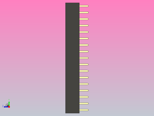 母针头Female_Header_1x17_P2.0_H4.3_straight.step右视缩略图