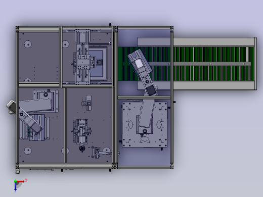 PCB测试机俯视缩略图
