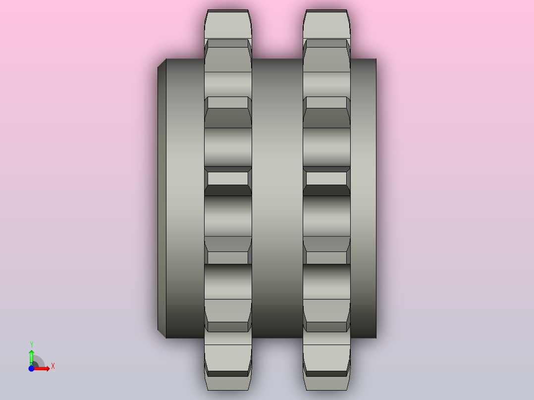 链条样式的链条 (19)前视图