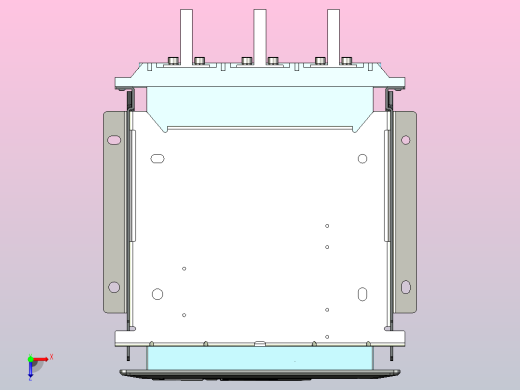 NA8-2500 630A-1600A 3P 抽屉式-垂直接线+门框202409 (1)俯视缩略图