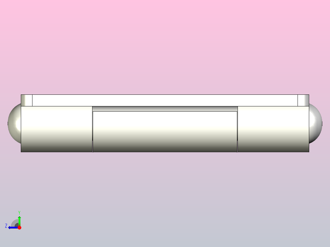 GN 136-NI-100-50-GN136NIextended片状金属铰链合页右视图