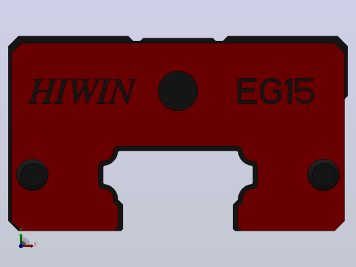 滑块EGH15SA（HIWIN）前视缩略图