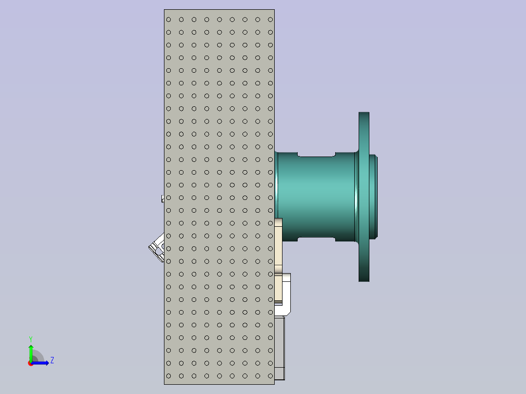 带3D视觉复合抓手左视图