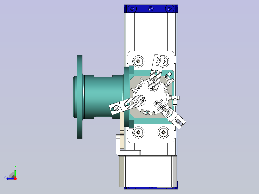带3D视觉复合抓手右视图