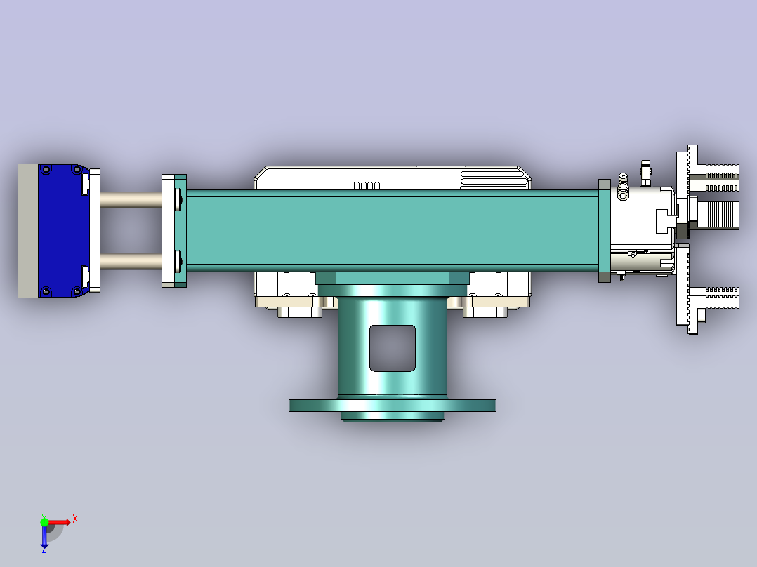 带3D视觉复合抓手俯视图