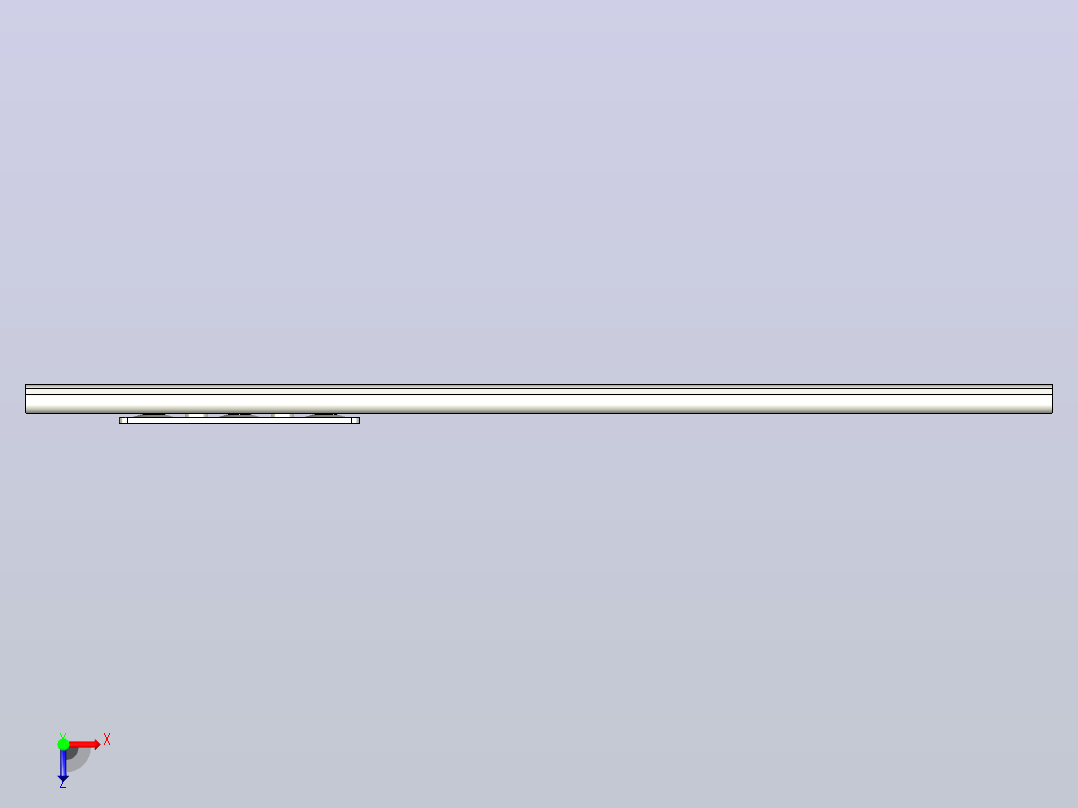 GN 1490-29-394-A3-0-GN1490直线导轨系统俯视图