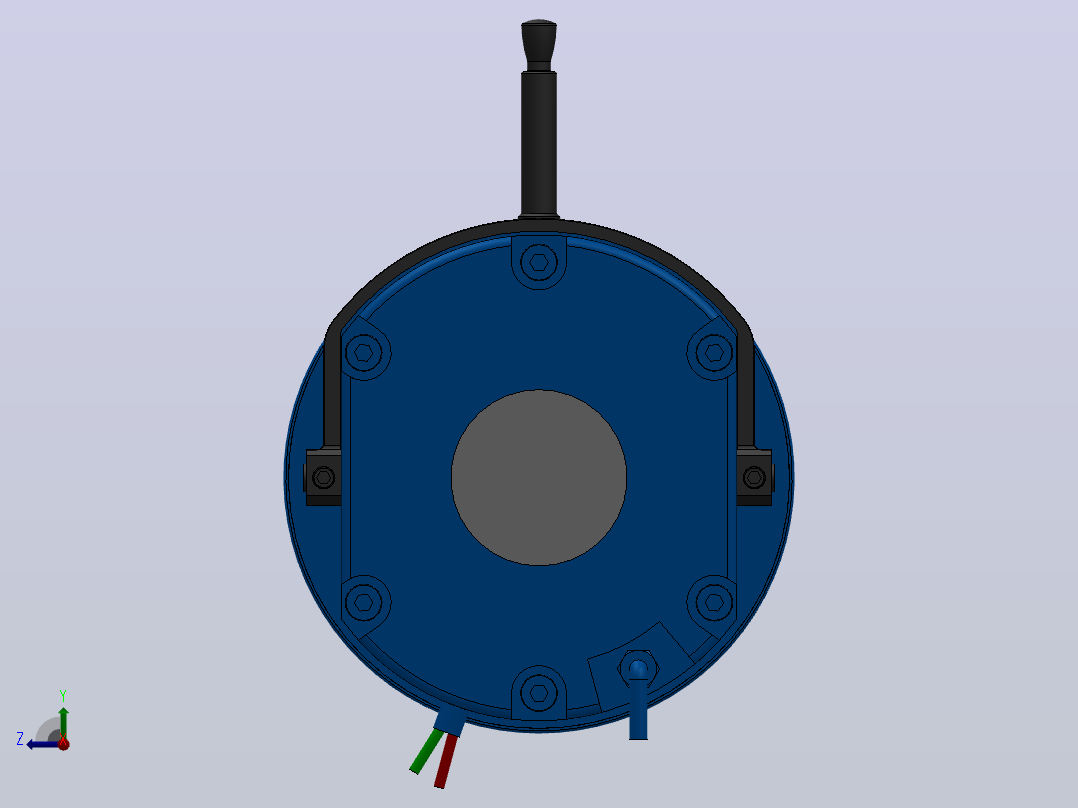 MD-B型电磁圆盘式制动器_MD09-20-B-15-RL-DC24V右视图