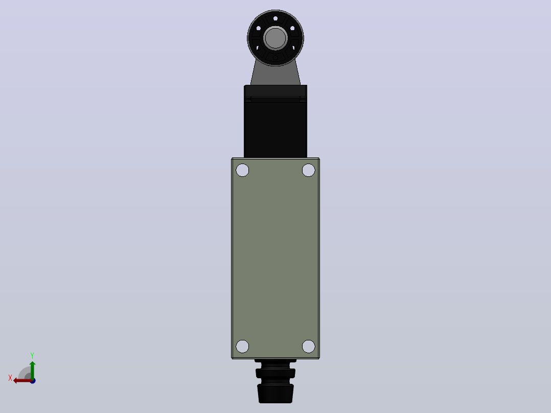 TZ8108[TZ-8108]接近开关，行程开关，微动开关主视图