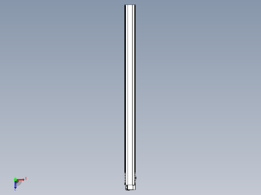 皮带直线轴半封闭可选导轨TPA-HNB-202D-140-L3000-RP-C-P75-N3俯视缩略图