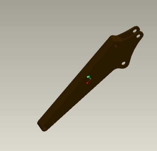 液压挖掘机反铲装置设计（cad+pro+说明书）缩略图