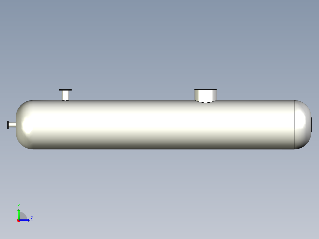 油罐静力分析(模型+分析图片)左视图