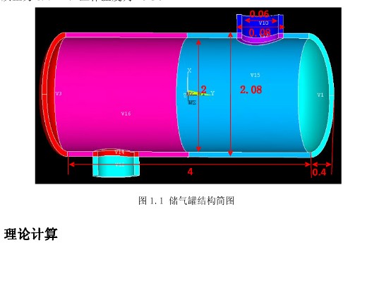 油罐静力分析(模型+分析图片)
