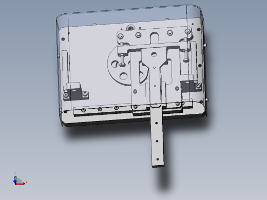 T002_凸轮往复机械手