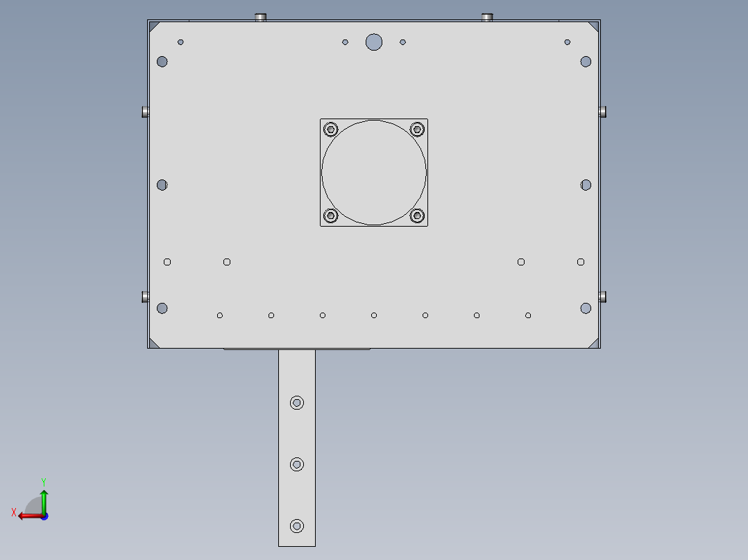 T002_凸轮往复机械手后视图