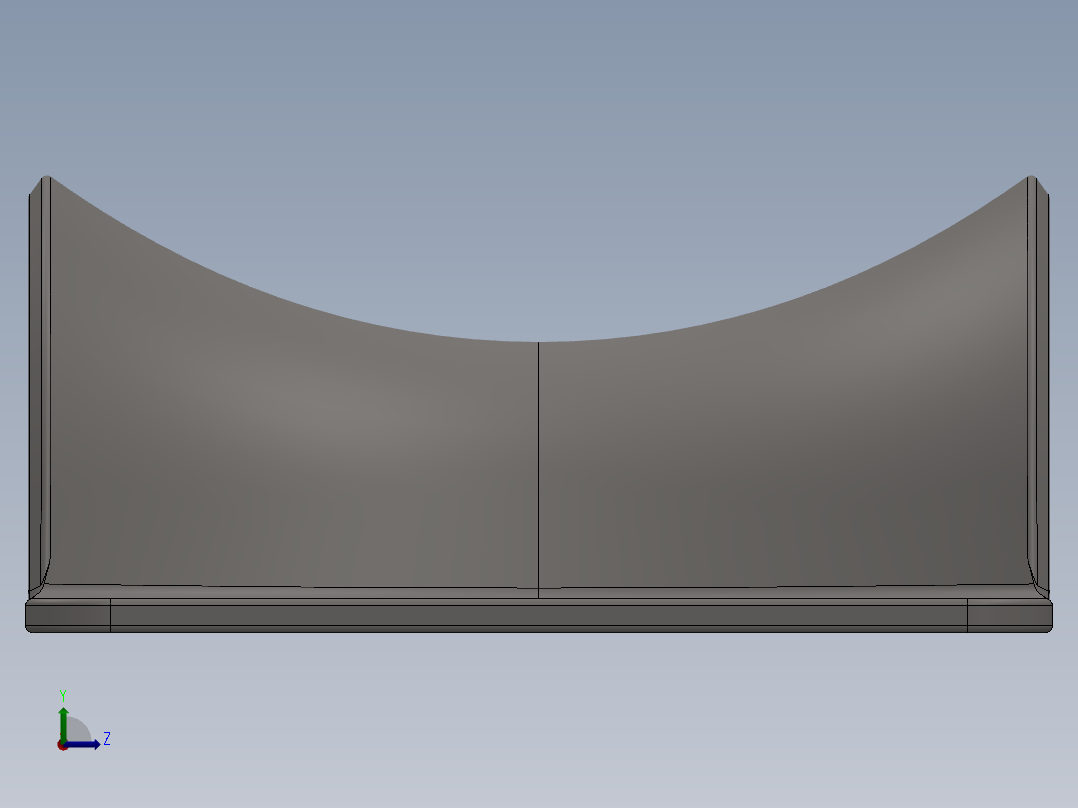 导向套3D模型左视图