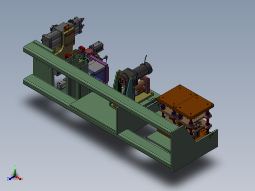 螺旋绕线机 3D图纸 机械设备设计素材3D模型文件资料