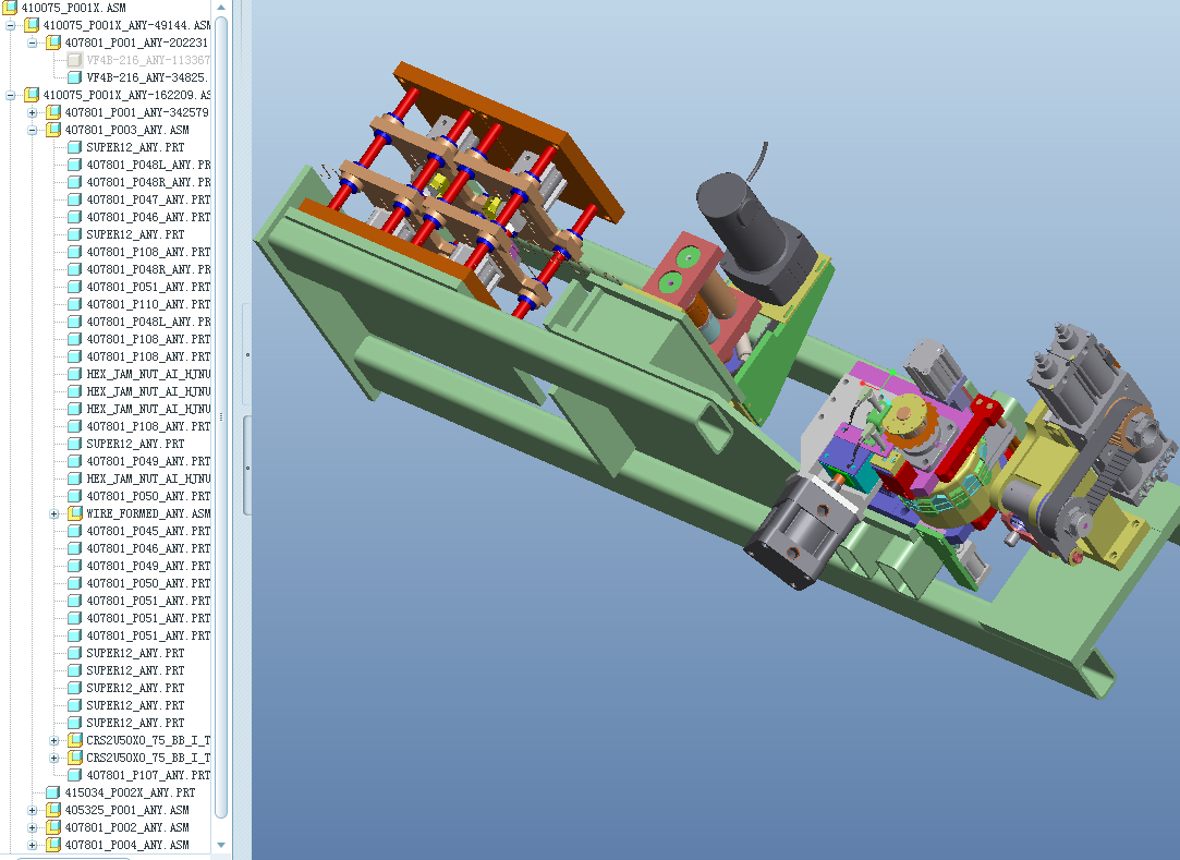 螺旋绕线机 3D图纸 机械设备设计素材3D模型文件资料