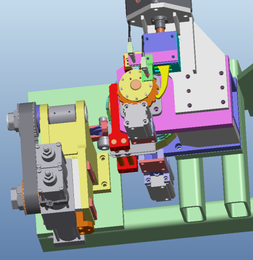 螺旋绕线机 3D图纸 机械设备设计素材3D模型文件资料缩略图