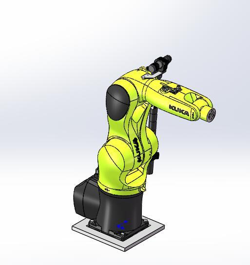 5+KUKA -r700六轴机械手模型