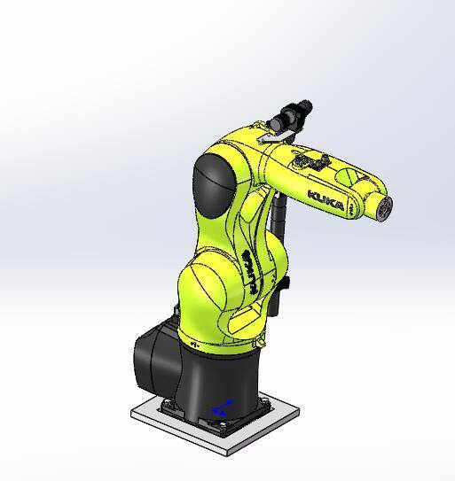 5+KUKA -r700六轴机械手模型缩略图