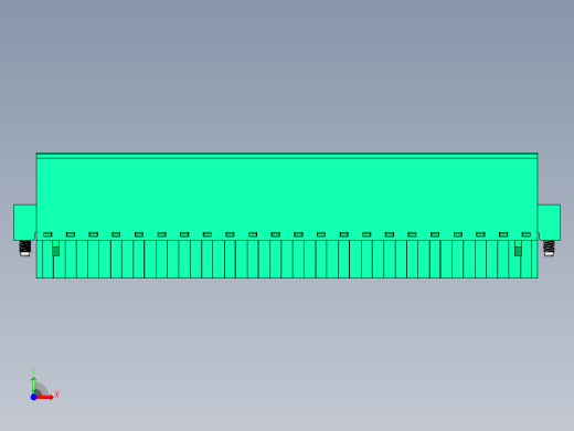DEGSON 2EDG（M） 系列 5.0mm 螺丝锁紧可插拔接线端子组-2EDGKCM-5.0-22P-14-00AH前视缩略图