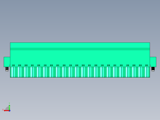 DEGSON 2EDG（M） 系列 5.0mm 螺丝锁紧可插拔接线端子组-2EDGKCM-5.0-22P-14-00AH后视缩略图