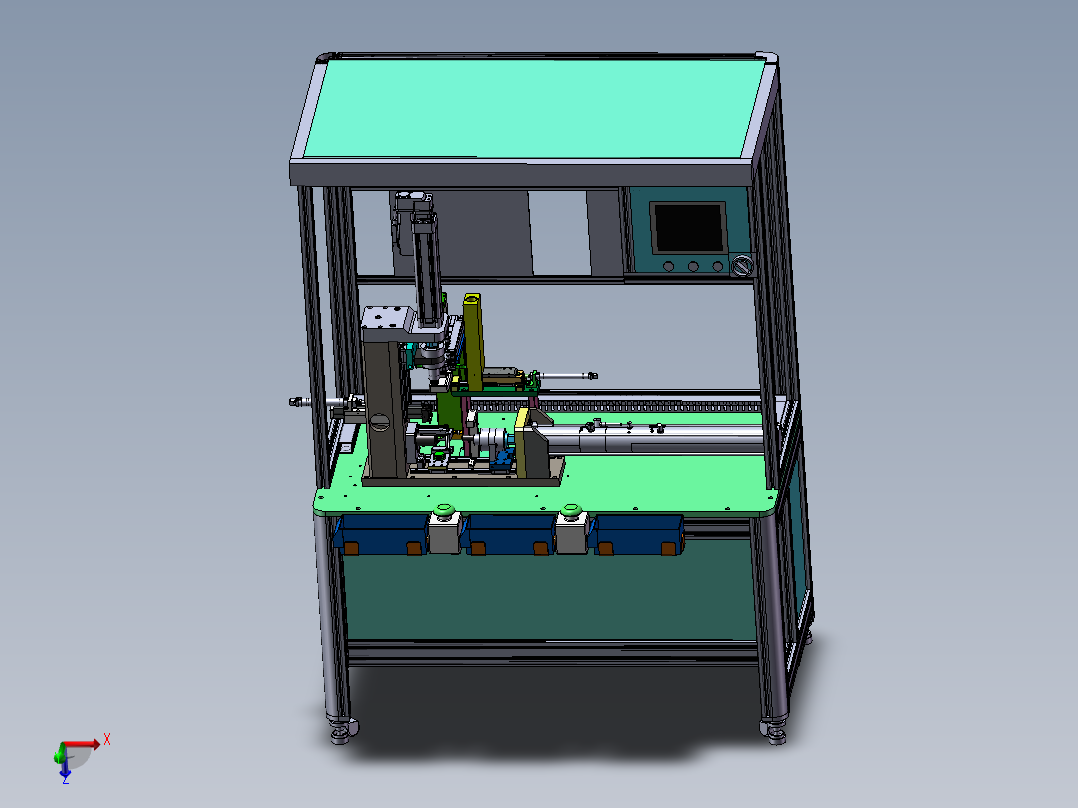 ST30-EVP产品长销子组装压机主视图