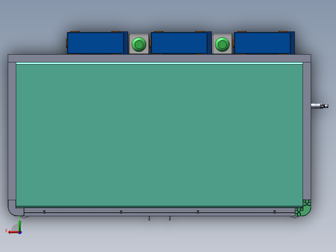 ST30-EVP产品长销子组装压机后视图