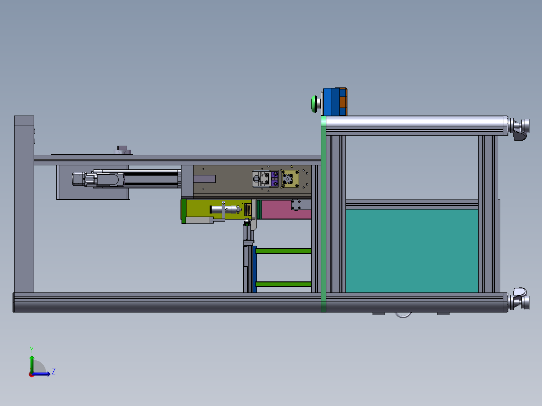 ST30-EVP产品长销子组装压机左视图