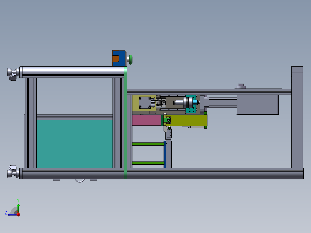 ST30-EVP产品长销子组装压机右视图