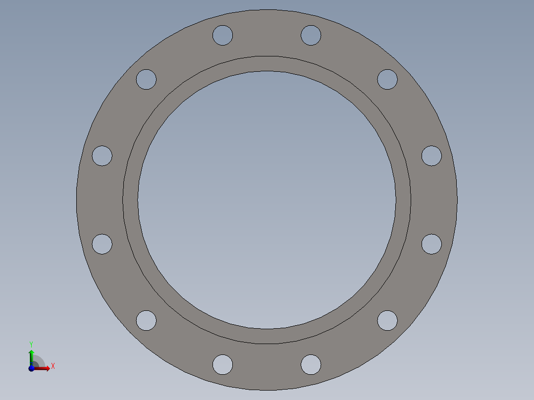 管路冷却站冷却管路前视图