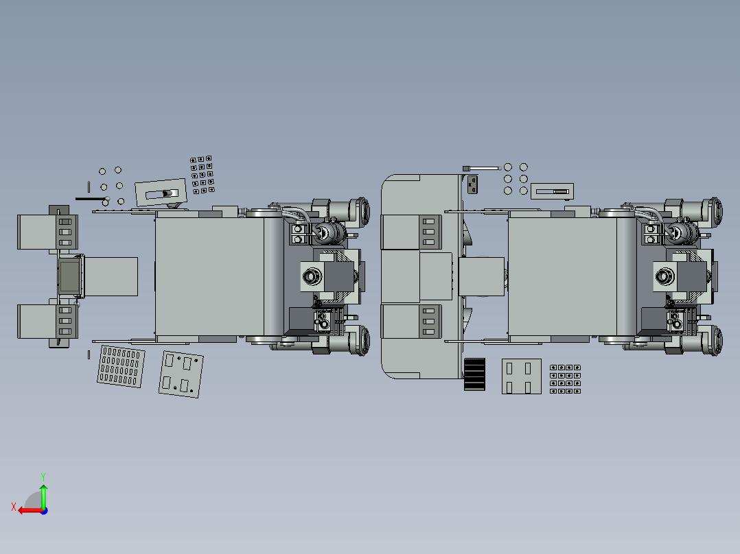 轻型战斗机后视图