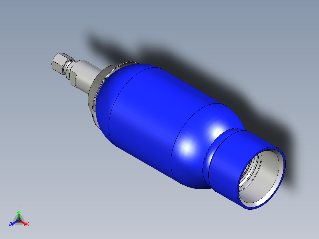 脉动衰减器主视图