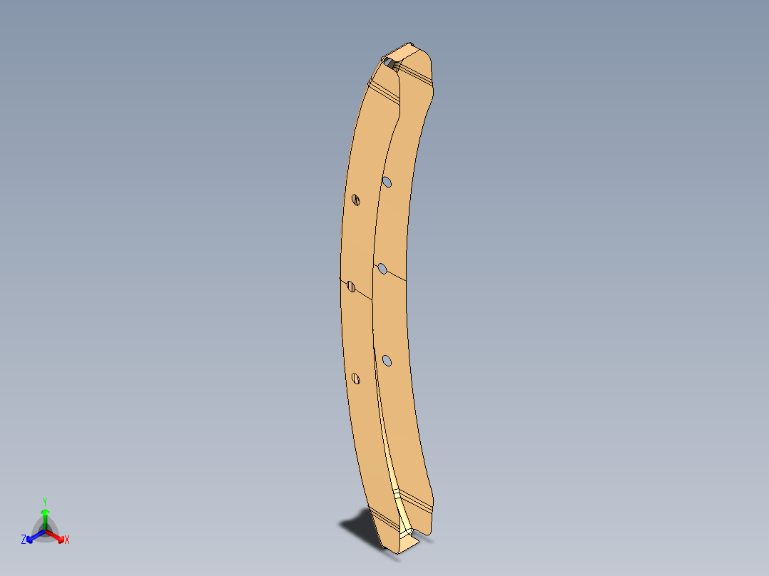 前防撞梁外板的拉深模具设计含UG三维图