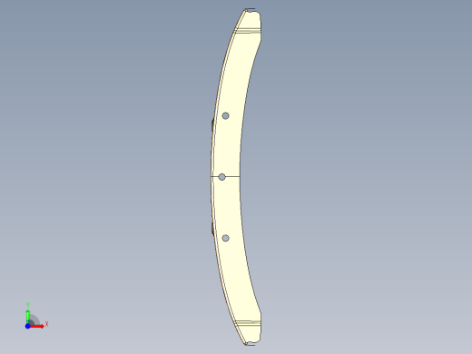 前防撞梁外板的拉深模具设计含UG三维图前视缩略图