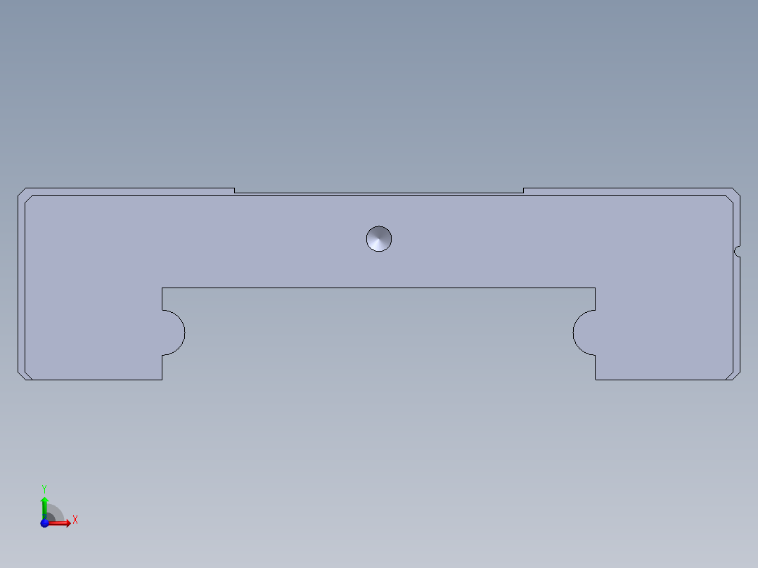 上银直线滑轨-MGW12C 滑块前视图