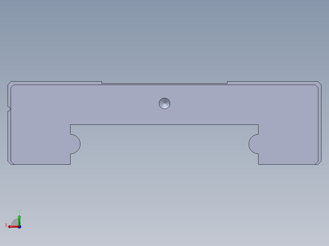上银直线滑轨-MGW12C 滑块后视图
