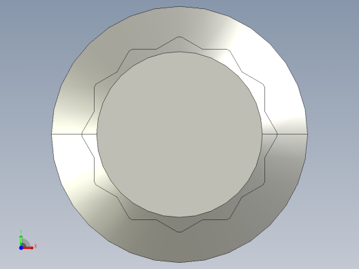法兰头螺钉-5-16in-24 2long 12-point screws.STEP前视缩略图