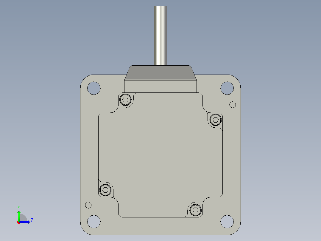 MB8G5BV+MBMU5AZAB(200V)电机左视图