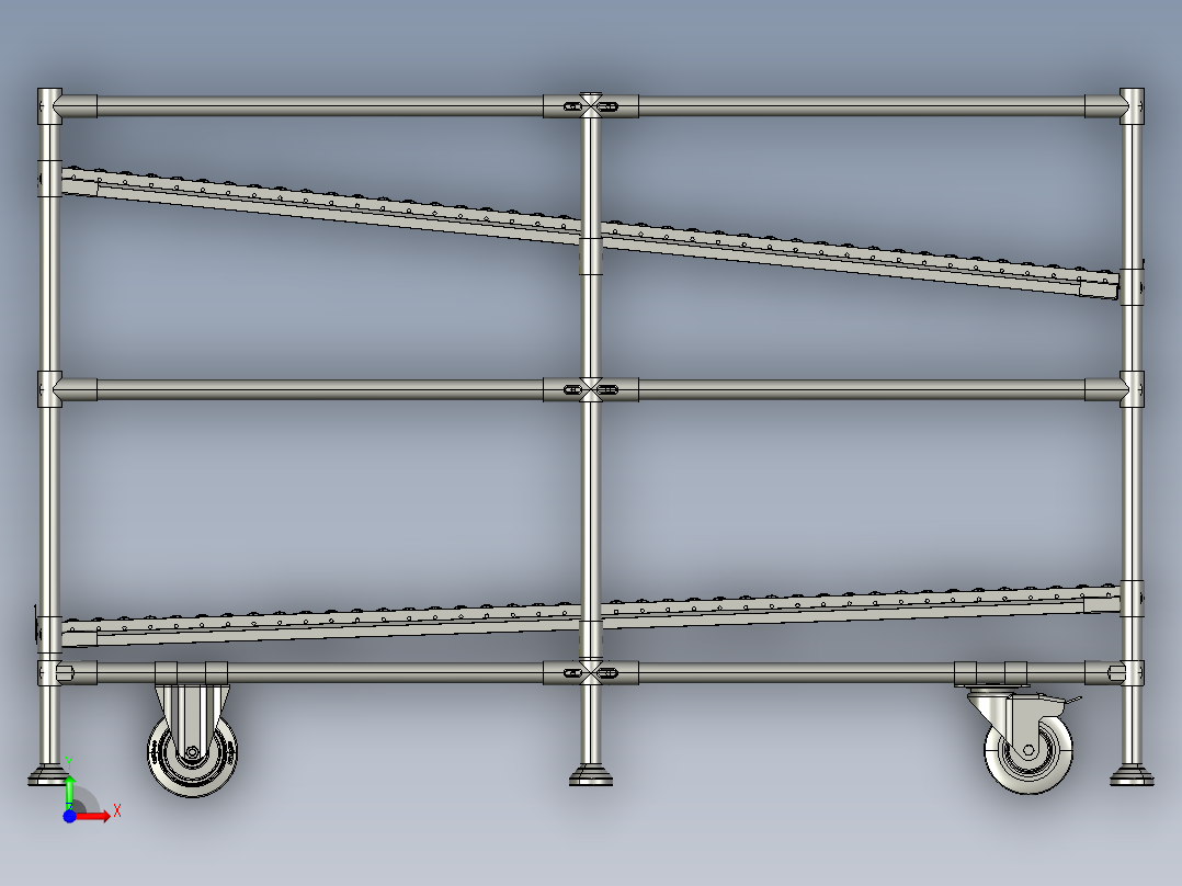 fifo 机架前视图