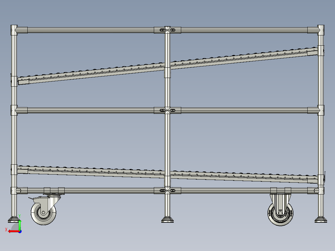fifo 机架后视图