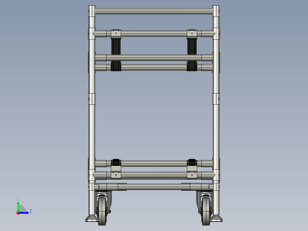 fifo 机架左视图