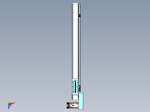 欧规系列-LB6A-L65-S700-BL-ZP40-C3俯视缩略图