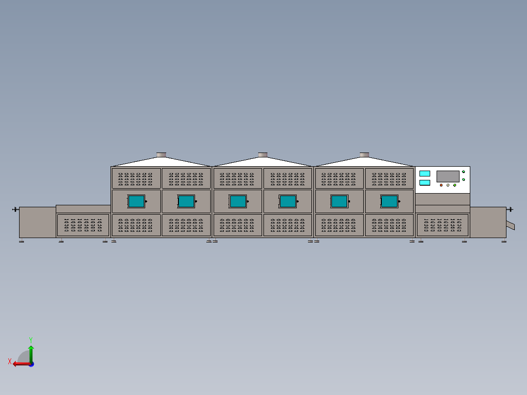 工业微波设备1074475==100后视图