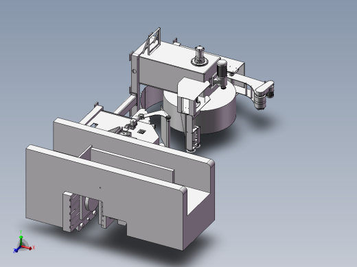NC伺服三合一冲床钢带送料机