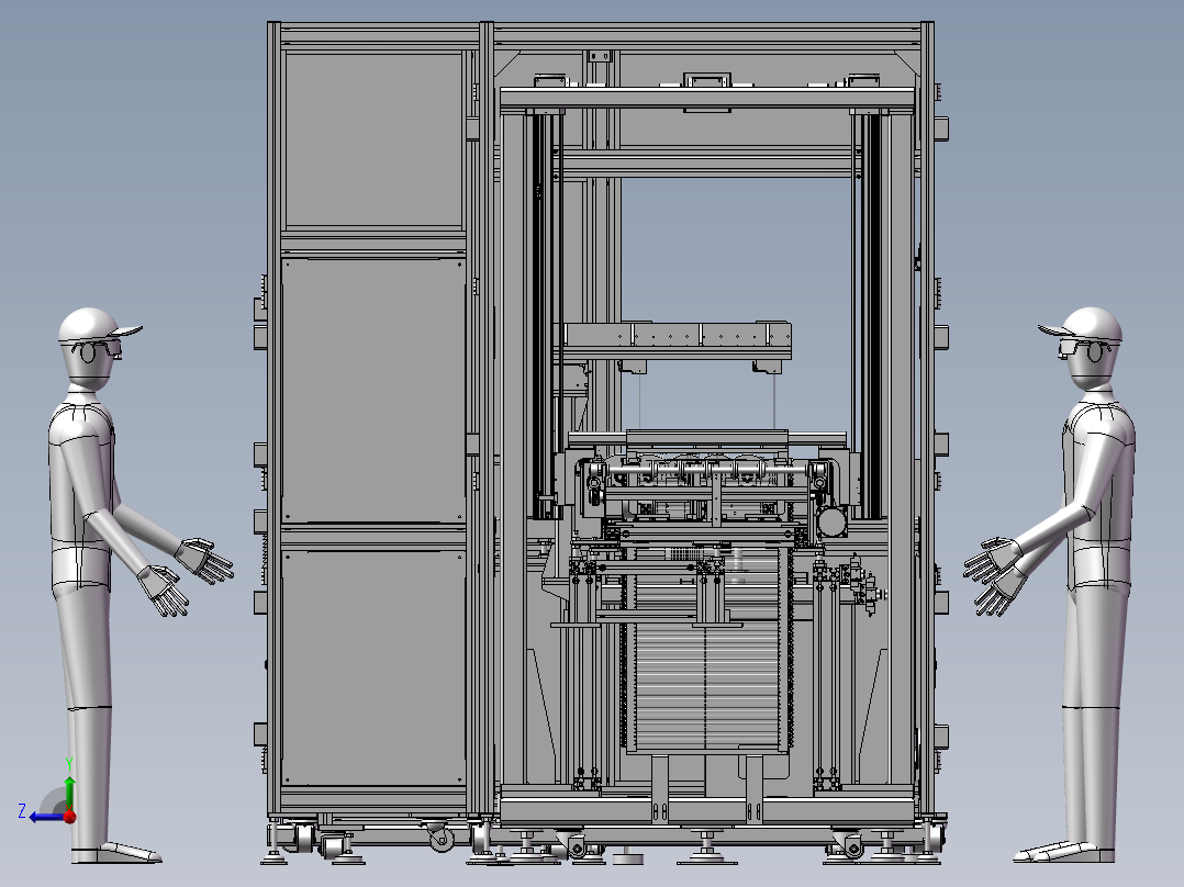 液晶面板BUFFER设备sw18右视图