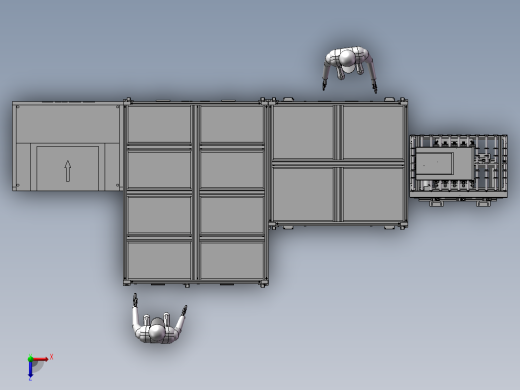 液晶面板BUFFER设备sw18俯视缩略图