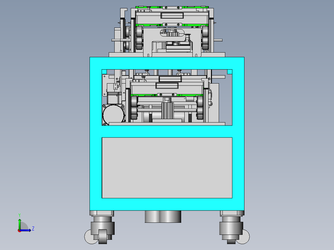 显示屏玻璃检测设备sw17左视图